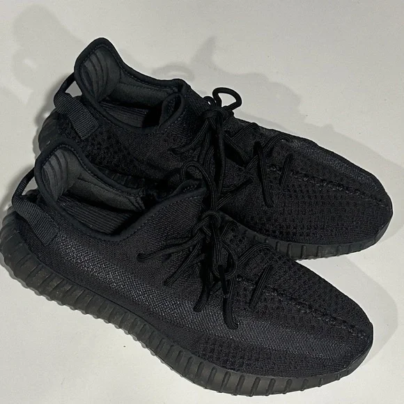 Adidas Yeezy 350 Black Sneakers - Picture 3 of 7